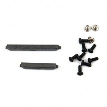Set de 11 tornillos + Botones laterales para Ibold B, Color Negro,