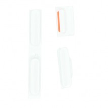 Botones laterales para iPhone 5C A1532 / A1507 / A1529 / A1456 / A1516 / A1526 Original color blanco
