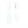 Botones laterales para iPhone 5C A1532 / A1507 / A1529 / A1456 / A1516 / A1526 Original color blanco