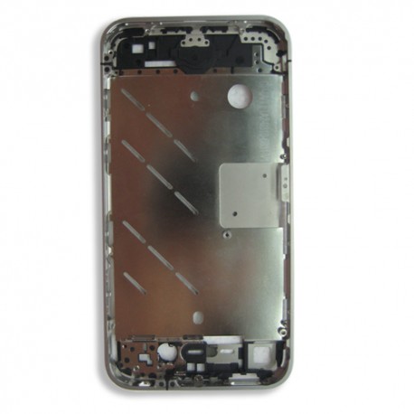 Marco exterior para iPhone 4 A1332 / A1349 Original color plateado