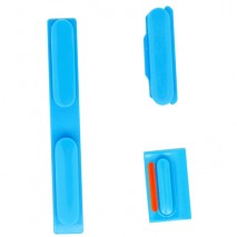 Botones laterales para iPhone 5C A1532 / A1507 / A1529 / A1456 / A1516 / A1526 Original color azul c