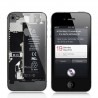 Tapa trasera de batería para Iphone 5 Transparente negra