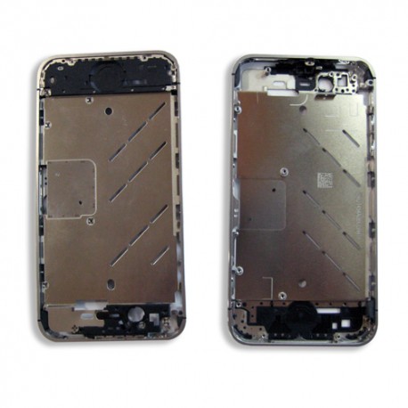Marco exterior para iPhone 4S A1387 Original color plateado