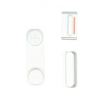 Botones laterales para iPhone 5S A1533 / A1457 / A1530 / A1453 / A1518 / A1528 Original color platea