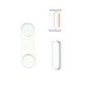 Botones laterales para iPhone 5S A1533 / A1457 / A1530 / A1453 / A1518 / A1528 Original color platea