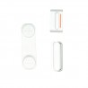 Botones laterales para iPhone 5S A1533 / A1457 / A1530 / A1453 / A1518 / A1528 Original color platea