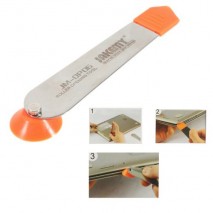 Herramienta para apertura de Smartphone y tablet con roller y lengueta