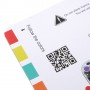 Tapete magnetico con esquema de Iphone 5S para tornillos y piezas pequeñas,