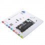 Tapete magnetico con esquema de Iphone 4S para tornillos y piezas pequeñas,