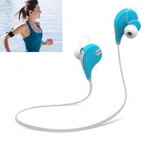 Auricular Sport Bluetooth 4,0 y microfono Azul deportivos
