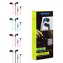 Auriculares 3,5 mm, Stereo con microfono azul