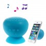 Altavoz Portatil Bluetooth de ventosa azul