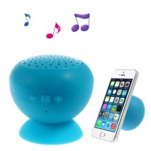Altavoz Portatil Bluetooth de ventosa azul