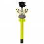 Soporte extensible selfie Cebra bluetooth con disparador para telefonos moviles verde