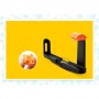 Soporte extensible selfie Cebra bluetooth con disparador para telefonos moviles amarillo