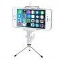 Soporte extensible selfie bluetooth con disparador + tripode para telefonos moviles y camaras color