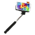 Soporte extensible selfie bluetooth con disparador para telefonos moviles y camaras negro