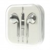 Auriculares 3,5 mm,  para iPhone / iPad / Samsung / LG / HTC / mp3 plata