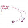 Auriculares 3,5 mm,  para iPhone / iPad / Samsung / LG / HTC / mp3 rosa