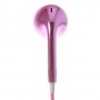 Auriculares 3,5 mm,  para iPhone / iPad / Samsung / LG / HTC / mp3 rosa
