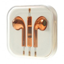 Auriculares 3,5 mm,  para iPhone / iPad / Samsung / LG / HTC / mp3 naranja