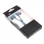 Auriculares intrauditivos Omega freestyle+ microfono cremallera azul FH2111bl