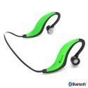 Auriculares deportivos bluetooth NGS green artica Runner water resistant c/ micro