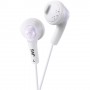 Auriculares intrauditivos JVC HA-F160-W-E Gummy blancos