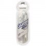 Auriculares intrauditivos JVC HA-F160-W-E Gummy blancos