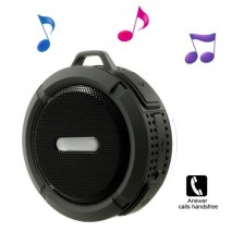 Altavoz Portatil Buetooth resistente al agua gris