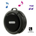 Altavoz Portatil Buetooth resistente al agua gris