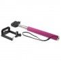 Soporte extensible selfie de mano para telefonos moviles y camaras rosa