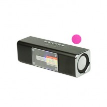 Altavoz portatil iPhone 4 / 4s iPod color rosa