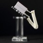 Soporte con cable  antirobo metacrilato para smartphones / mp3 / mp4 / maquetas