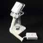 Soporte con cable  antirobo metacrilato para smartphones / mp3 / mp4 / maquetas