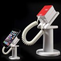 Soporte con cable  antirobo blanco para smartphones / mp3 / mp4 / maquetas