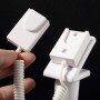 Soporte con cable  antirobo blanco para smartphones / mp3 / mp4 / maquetas