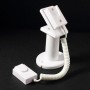 Soporte con cable  antirobo blanco para smartphones / mp3 / mp4 / maquetas