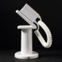Soporte con cable  antirobo blanco para smartphones / mp3 / mp4 / maquetas