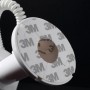 Soporte con cable  antirobo blanco para smartphones / mp3 / mp4 / maquetas