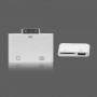 Lector de tarjetas SD 2 en 1 para iPhone 4 / 4s iPad 2