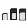 Adaptador de tarjeta sim universal para sim / nano sim / micro sim