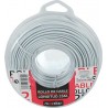 Rollo de cable telefonico 4 vias longitud 25 m,