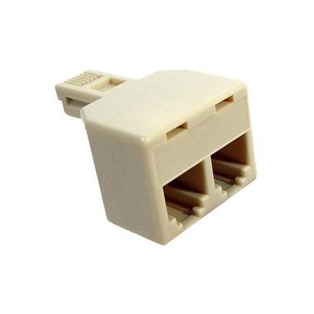 Adaptador telefonico en t 4v