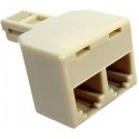 Adaptador telefonico en t 4v