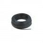 Cable telefonico plano color Negro 4 vias ( 100 metros)
