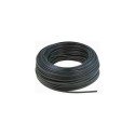Cable telefonico plano color Negro 4 vias ( 100 metros)