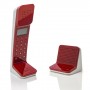 Telefono DECTde diseño swissvoice L7 rojo