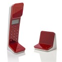 Telefono DECTde diseño swissvoice L7 rojo