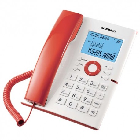 Telefono Daewoo DTC370 rojo